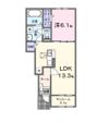 クレール九番館の間取り画像