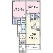 アドラブールEの間取り画像