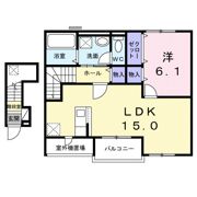久米川町4丁目アパート（028152801）の間取り画像
