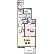 クレールガーデン Ⅱの間取り画像