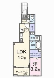 ヴェルデメゾンの間取り画像