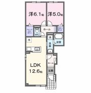 LUNA4の間取り画像