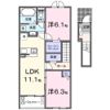 ベル ルミエールⅠの間取り画像