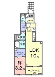 「仮称」高橋3丁目アパートの間取り画像