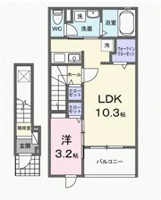 シンデンワンの間取り画像