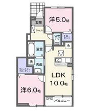 サニー ヴィオラの間取り画像