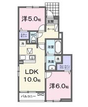 サニー ヴィオラの間取り画像