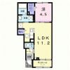 牟礼今宿1丁目アパートの間取り画像