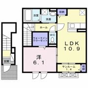 ピアチェーレの間取り画像