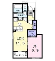 カーサ・セレーノの間取り画像