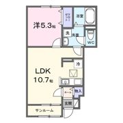 リテンリュカⅠの間取り画像