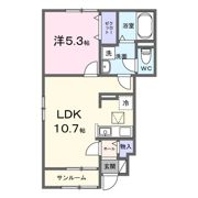 リテンリュカⅡの間取り画像