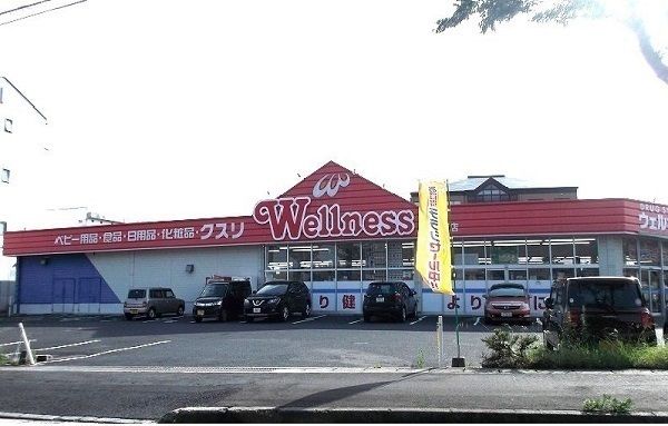 近くのウェルネス古志原店まで350m（徒歩5分）