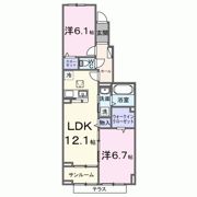 サンライズの間取り画像