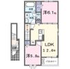 プロスペリテⅤ A棟の間取り画像