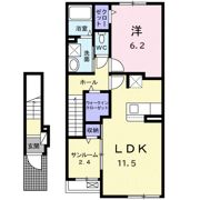 ルシェリアの間取り画像