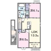 アルカンシエルAの間取り画像
