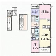 フォンテーヌ春日の間取り画像