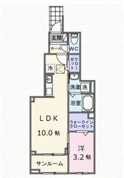 カーサ ブローテⅦの間取り画像