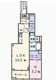 カーサ ブローテⅦの間取り画像