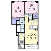 レジデンス加美Ⅲの間取り画像