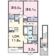 マホラ Ⅰの間取り画像