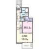 アーバンライフ潤南Aの間取り画像