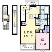 レメンブリア金沢の間取り画像