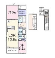 ソレイユの間取り画像
