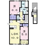 メゾンマキⅢの間取り画像