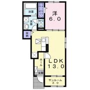 アルセ ボニータの間取り画像