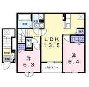 ヴェルデ ルーチェの間取り画像