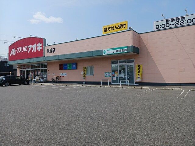 近くのクスリのアオキまで450m(徒歩6分)