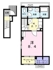 メゾン パンタネールの間取り画像