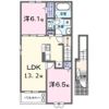 フラーリッシュ deuxの間取り画像