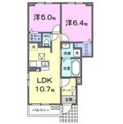 パークサイドアルモニーの間取り画像