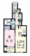 フェリス ソレアードⅢの間取り画像