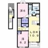 ニューライズ苅田 Ⅰの間取り画像