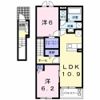 ニューライズ苅田 Ⅰの間取り画像