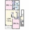 メゾン・ド・クレールAの間取り画像