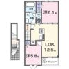 クラール有本の間取り画像