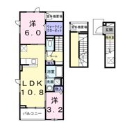 ヒカルサ見付サウスⅠの間取り画像