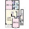 富夢想家 十一番館の間取り画像
