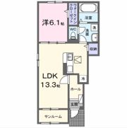 レ プリューム ドゥの間取り画像