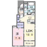 プラシード・Kurosuの間取り画像