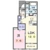 プラシード・Kurosuの間取り画像
