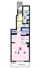 イーストブルー Iの間取り画像