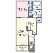 STAYGOLD北上Ⅰの間取り画像