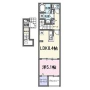 レインボーの間取り画像
