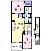 サリーレⅢの間取り画像